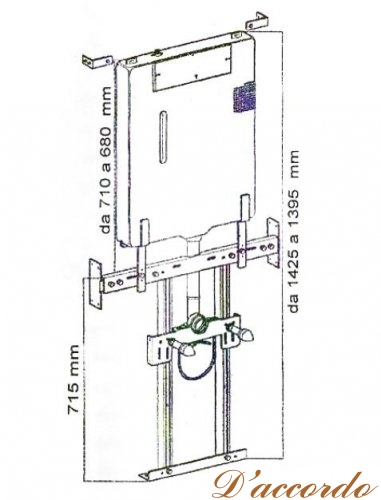 картинка Система инсталляции для подвесного унитаза Migliore Better Norm ML.BTR-27.660 от магазина D'accordo