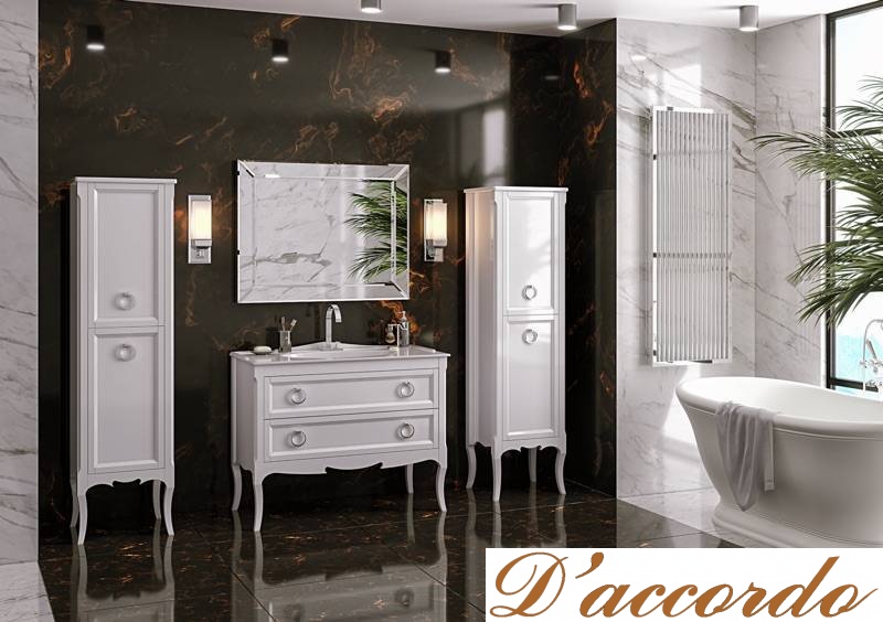 картинка Мебель для ванной комнаты напольная, коллекция Moretta 2.0 от магазина D'accordo