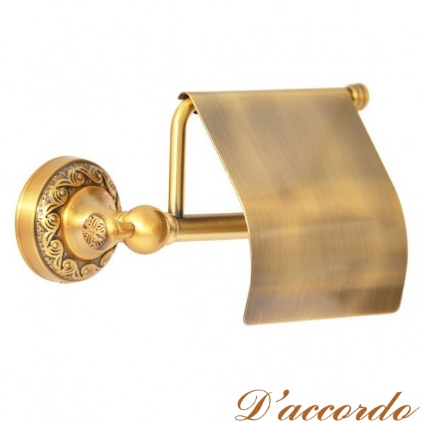картинка Держатель туалетной бумаги Magliezza Primavera 80308 бронза от магазина D'accordo