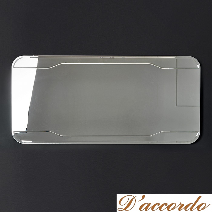 картинка Kerasan Waldorf Зеркало без светильника 150х70см, с выключателем от магазина D'accordo