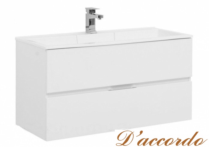 картинка Мебель для ванной Aquanet Алвита 100 белая от магазина D'accordo