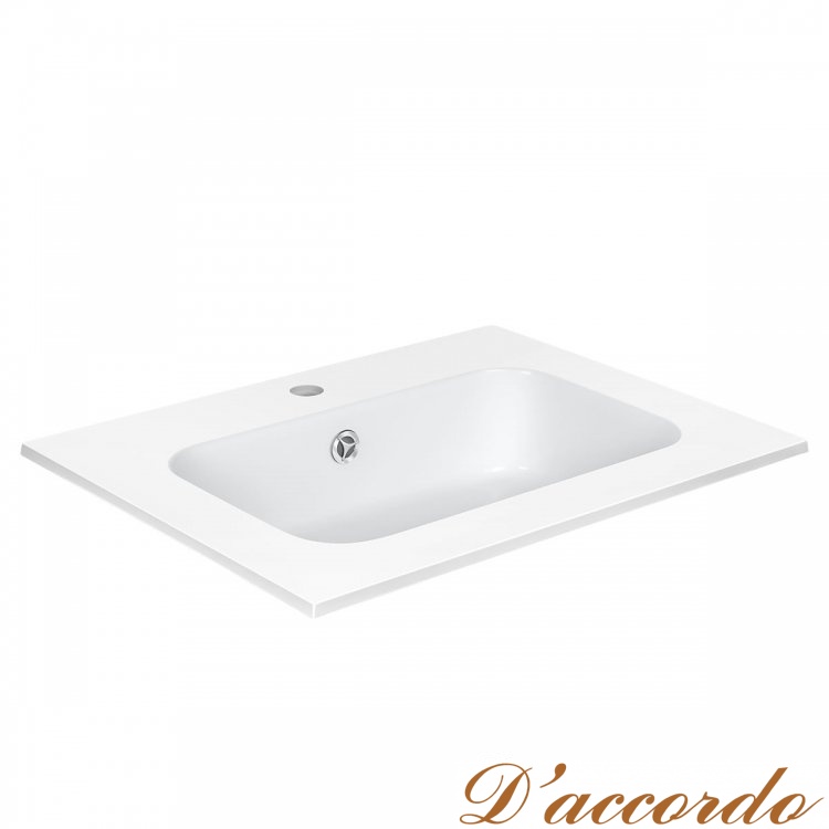 картинка Мебель для ванной Vincea Norma 60 цвет белый глянец от магазина D'accordo