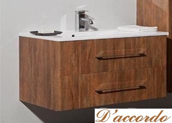 картинка Мебель для ванной с двумя ящиками Caprigo Accord 90 от магазина D'accordo