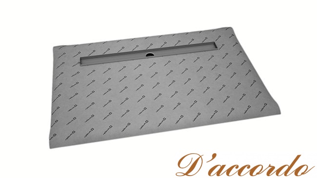 картинка Душевая плита с линейным трапом Radaway 5DLA1208B 119x79 см от магазина D'accordo