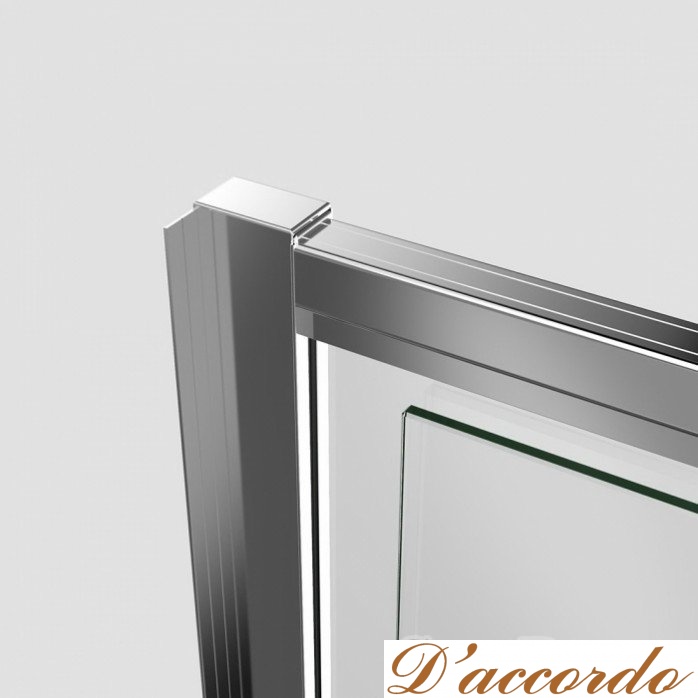 картинка Душевая дверь Vincea Intra VDP-1I 80/90 см прозрачная от магазина D'accordo