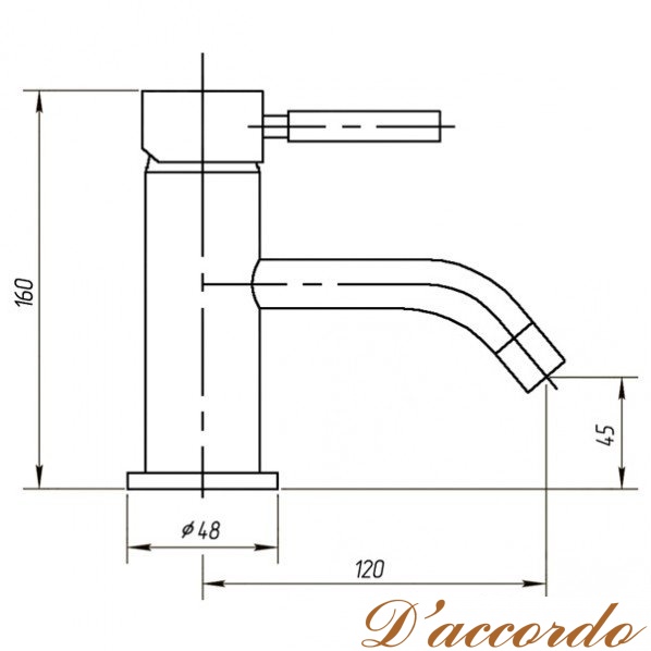 картинка Смеситель для раковины Migliore Fortis ML.FRT-5313 от магазина D'accordo