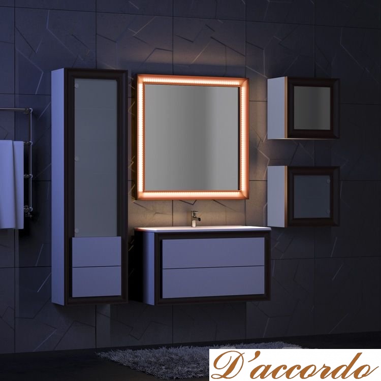 картинка Мебель для ванной Опадирис Капри 90 от магазина D'accordo