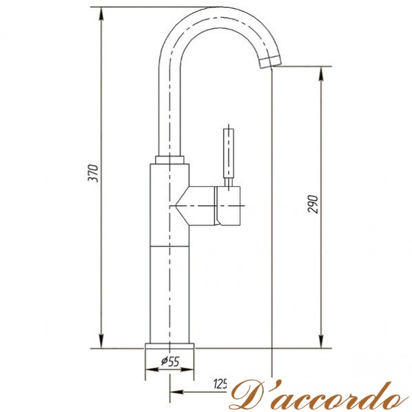 картинка Смеситель для раковины Migliore Fortis ML.FRT-5213L от магазина D'accordo