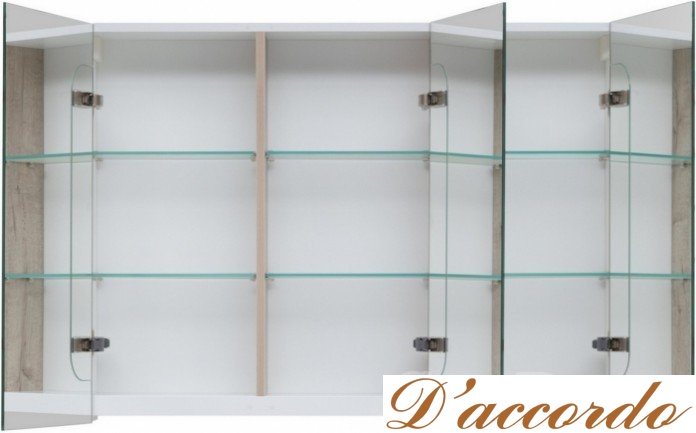 картинка Зеркальный шкаф Dreja Premium 100 белый от магазина D'accordo