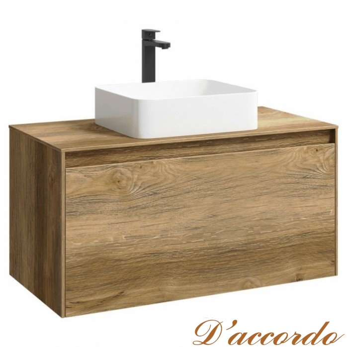 картинка Мебель для ванной Aqwella Mobi 100 дуб балтийский от магазина D'accordo