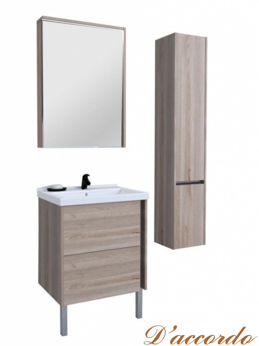 картинка Мебель для ванной Акватон Стоун 60 см сосна арлингтон от магазина D'accordo