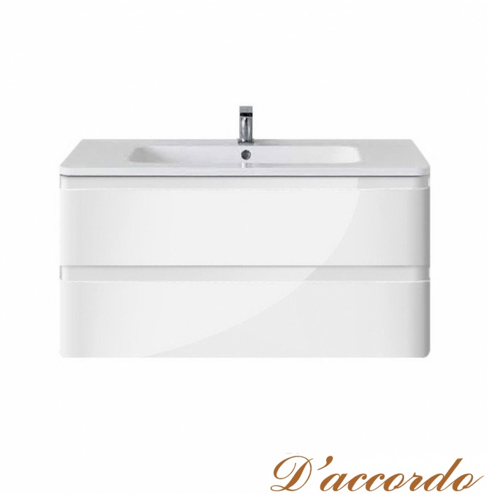 картинка Мебель для ванной Vincea Alba 100 белая эмаль от магазина D'accordo