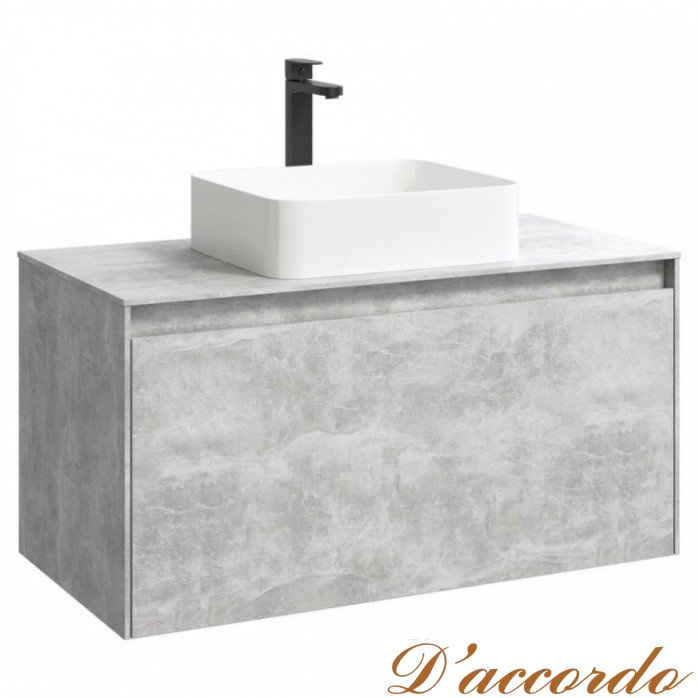 картинка Мебель для ванной Aqwella Mobi 120 бетон светлый от магазина D'accordo