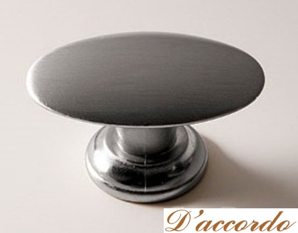 картинка Ручка-кнопка для мебели Eban Ovale хром (1 шт.) от магазина D'accordo