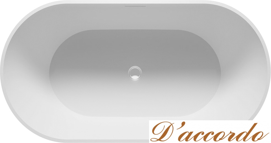 картинка Овальная ванна из искусственного камня Riho Bilbao 150x75 белая BS1200500000000 от магазина D'accordo
