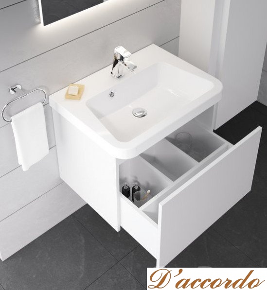 картинка Мебель для ванной Ravak SD 10° 65 белый глянец от магазина D'accordo